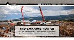 Desktop Screenshot of greyback.com